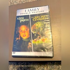 NWT Family Double Feature Silver DVD: The Secret Garden & A Little Princess